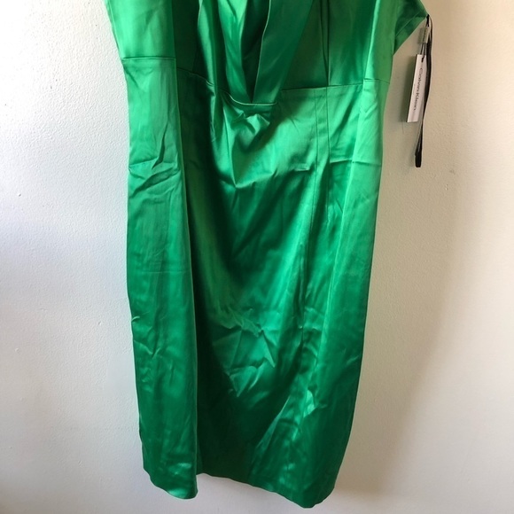 Calvin Klein Green Satin Dress Plus 22W - Picture 7 of 14